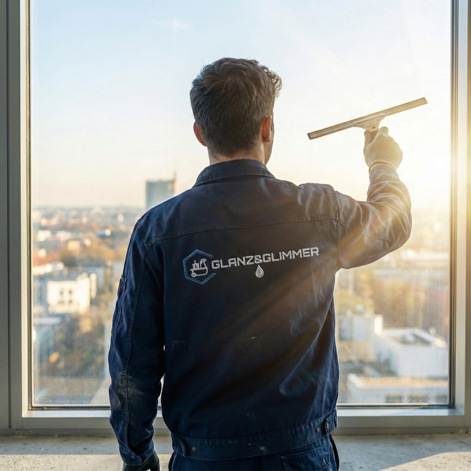 Fensterreinigung Deggendorf – Glanz & Glimmer Mitarbeiter